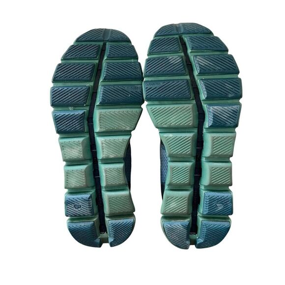 ON CLOUD X Running Shoes Men’s Storm Tide Blue Green Size 12.5 - Picture 11 of 13